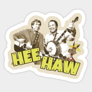 Hee Haw country music and humor Sticker